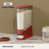 Premium Sealed Rice Bucket Dispenser  MoistureProof  InsectProof Grain Storage Container With Measu 10