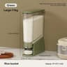 Premium Sealed Rice Bucket Dispenser  MoistureProof  InsectProof Grain Storage Container With Measu 7