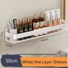 WallMounted MultiFunctional Bathroom  Kitchen Storage Shelf 8