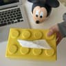Building Block Shaped MultiFunctional Plastic Tissue Box 11