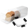 Clear Airtight Bread Loaf Container  Tall Bread Saver Box 8