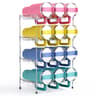 Stackable Water Bottle Organizer  Tumbler Storage Rack 8