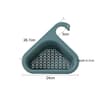 SwanShaped Kitchen Sink Drain Strainer Basket  Triangular Leftover Garbage  Vegetable Filter 9