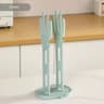 Kitchen Glove Drying Rack With Drainage Base  Vertical Rubber Glove Holder  Towel Storage Stand 8