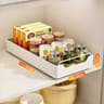 Sliding Rail PullOut Kitchen Storage Box  Expandable UnderSink Cabinet Organizer  Spice Pantry Draw 6