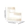 Countertop Metal Wire Fruit Basket  SpaceSaving Serving Stand 9