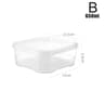 Home Refrigerator Dumpling Box  Rectangular Plastic Sealed Storage Container 8