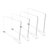 Transparent Closet Shelf Divider And Wardrobe Organizer Baffle Set 8