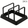 MultiPurpose Countertop Kitchen Pot Pan Organiser And Dish Plate Holder 6