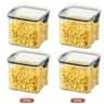 Thick Sealed Storage Tank  Transparent Square Kitchen Grain Container 12