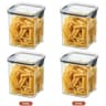 Thick Sealed Storage Tank  Transparent Square Kitchen Grain Container 13