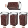 Thick Sealed Storage Tank  Transparent Square Kitchen Grain Container 14