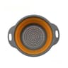 Folding Silicone Drain Basket  Collapsible Kitchen Strainer Colander 9