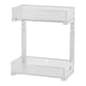 2Tier Adjustable Height UnderSink PullOut Cabinet Organizer 6