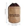 Kitchen Hessian Burlap Drawstring Storage Bag For Vegetables And Grains 9