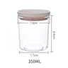 FoodGrade Transparent Sealed Grain  Snack Storage Jar 7