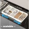 Expandable Kitchen Drawer Tableware Organizing Box 6