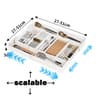 Expandable Kitchen Drawer Tableware Organizing Box 7