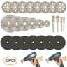 Rotary Tool Mini Circular Saw Blade  Cutting Disc Set 6 To 32Piece 9