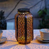 Decorative Retro Solar Hanging Iron Art Lantern 6