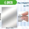 Self Adhesive Acrylic Mirror Wall Stickers Set 9