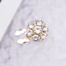 Detachable Crystal Pearl Button Covers  Decorative Clips 10