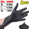 HeavyDuty 8Mil Textured Grip Nitrile Gloves 7