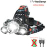 T6 HighIntensity Rechargeable LED Headlamp 7