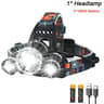 T6 HighIntensity Rechargeable LED Headlamp 8