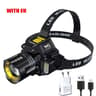 Rechargeable Telescopic Zoom LED Headlamp 6