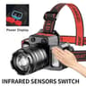 Rechargeable Telescopic Zoom LED Headlamp 8