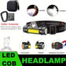 MultiFunctional Rechargeable LED COB Headlamp With Detachable Magnetic Flashlight 6