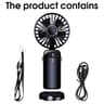 5Speed Convertible Folding USB Rechargeable Handheld And Neck Fan 9