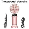 5Speed Convertible Folding USB Rechargeable Handheld And Neck Fan 10