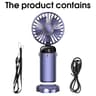 5Speed Convertible Folding USB Rechargeable Handheld And Neck Fan 8