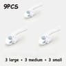 Universal Detachable Instant Zipper Slider Replacement Pull Tab Kit 11