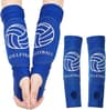 Sports Volleyball Arm Sleeves With Passing Protection Pads And Thumbholes 9