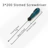 Long Slotted Phillips Screwdriver Rubber Handle Magnetic Repair Tool 6