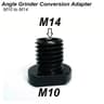 Angle Grinder Adapter M10 M14 M16 Thread Spindle Arbor Conversion Connector 6