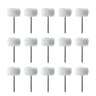 550Pcs Mini Wool Polishing Head 3mm Shank Buffing Wheel Rotary Tool 8