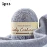 50g UltraSoft Mohair Cashmere Yarn Roll Thin Fluffy Wool Thread For Hand Crochet And DIY Fine Knitt 9