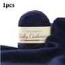 50g UltraSoft Mohair Cashmere Yarn Roll Thin Fluffy Wool Thread For Hand Crochet And DIY Fine Knitt 24