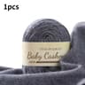 50g UltraSoft Mohair Cashmere Yarn Roll Thin Fluffy Wool Thread For Hand Crochet And DIY Fine Knitt 26