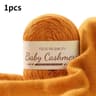50g UltraSoft Mohair Cashmere Yarn Roll Thin Fluffy Wool Thread For Hand Crochet And DIY Fine Knitt 16