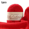 50g UltraSoft Mohair Cashmere Yarn Roll Thin Fluffy Wool Thread For Hand Crochet And DIY Fine Knitt 17