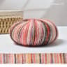 50g Gradient Cake Yarn Mohair Cotton Blend Soft Winter Thread For Crochet Scarves Hats And Clothing 9