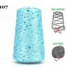 50g 140M Sequins Cotton Yarn 6mm3mm Special Glitter Match Thread For DIY Crochet Dolls And Knitting 12