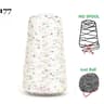 50g 140M Sequins Cotton Yarn 6mm3mm Special Glitter Match Thread For DIY Crochet Dolls And Knitting 20