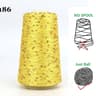 50g 140M Sequins Cotton Yarn 6mm3mm Special Glitter Match Thread For DIY Crochet Dolls And Knitting 22