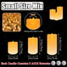 9 To 72 Pcs Flameless LED Candles Dancing Flame Flickering Battery Operated Candle Set 11
